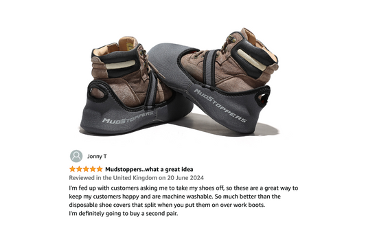 reusable shoe covers - MudStoppers by Heatlab