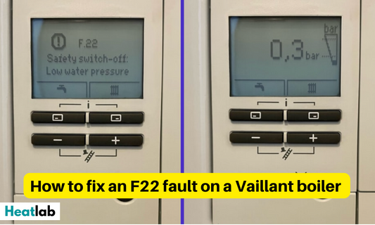 Vaillant F22 fault code how to fix