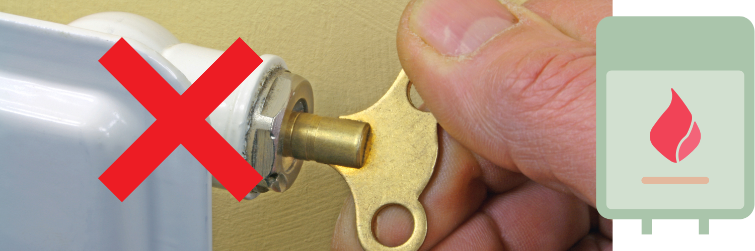 What happens if you bleed a radiator with the heating on Heatlab