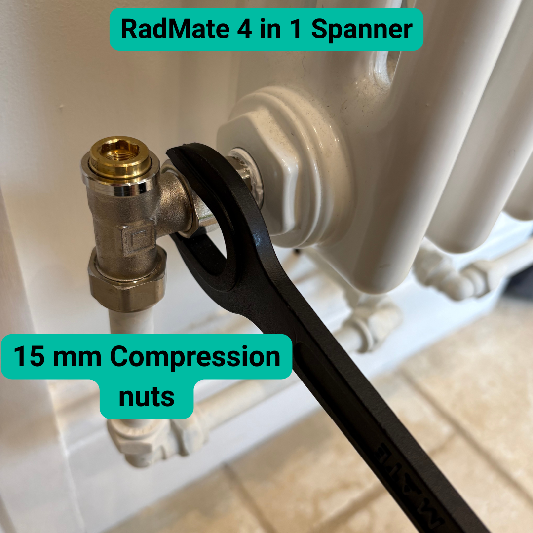 4 in 1 Patented Radiator Spanner - RadMate – Heatlab - Central Heating ...