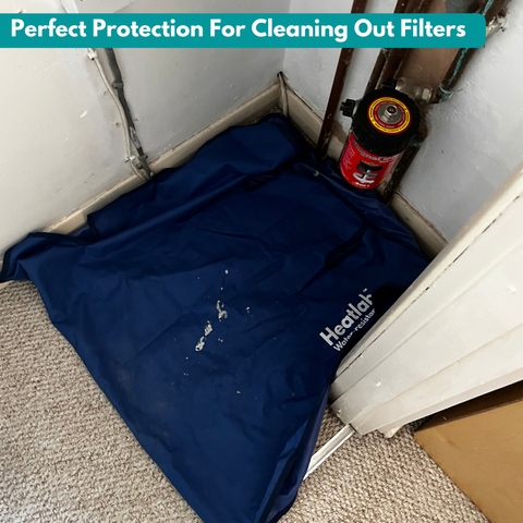 Plumbers & Heating engineers Ultimate Dust Sheet | Work mat