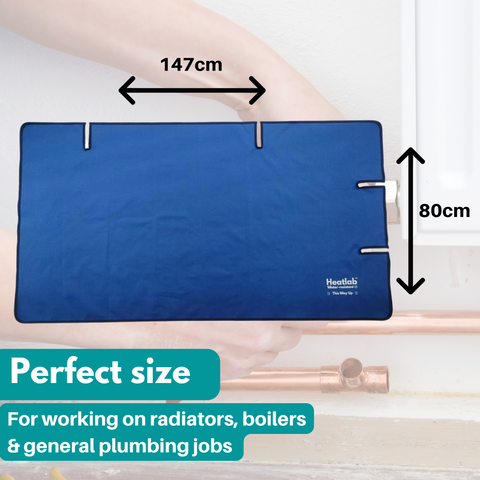 Plumbers & Heating engineers Ultimate Dust Sheet | Work mat