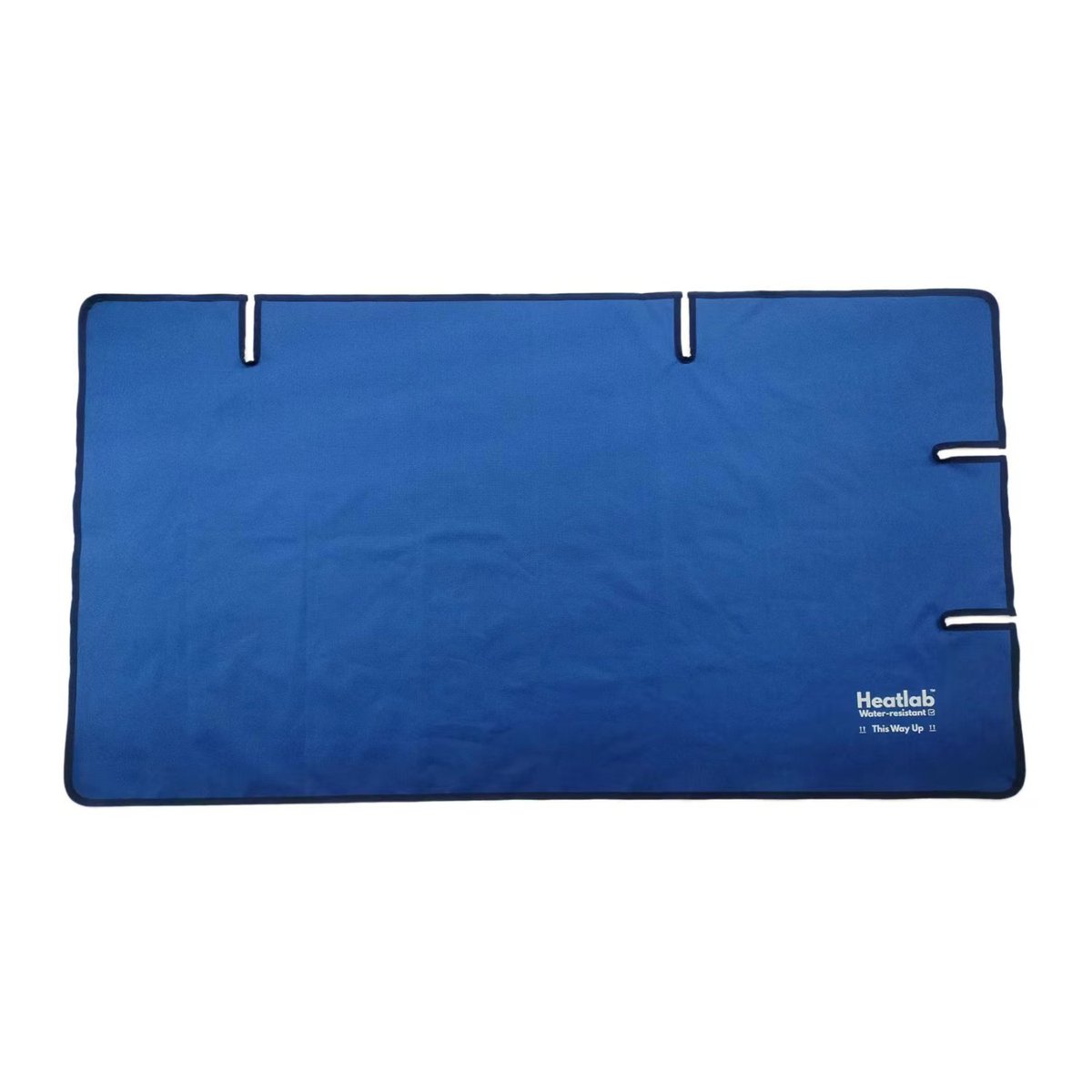 The waterproof work mat that fits around radiator pipes.